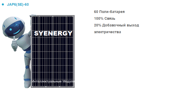 Smatr solar modul JA Solar